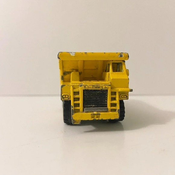 Vintage 1979 Hot Wheels Yellow Construction Dump Truck Mattel Malaysia - Picture 2 of 10